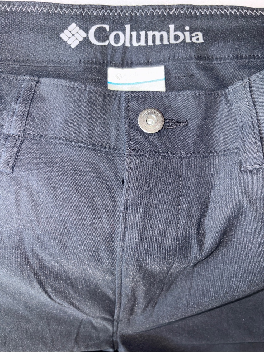 Columbia Men’s Black Flat-Front 5Pocket Performance Pants